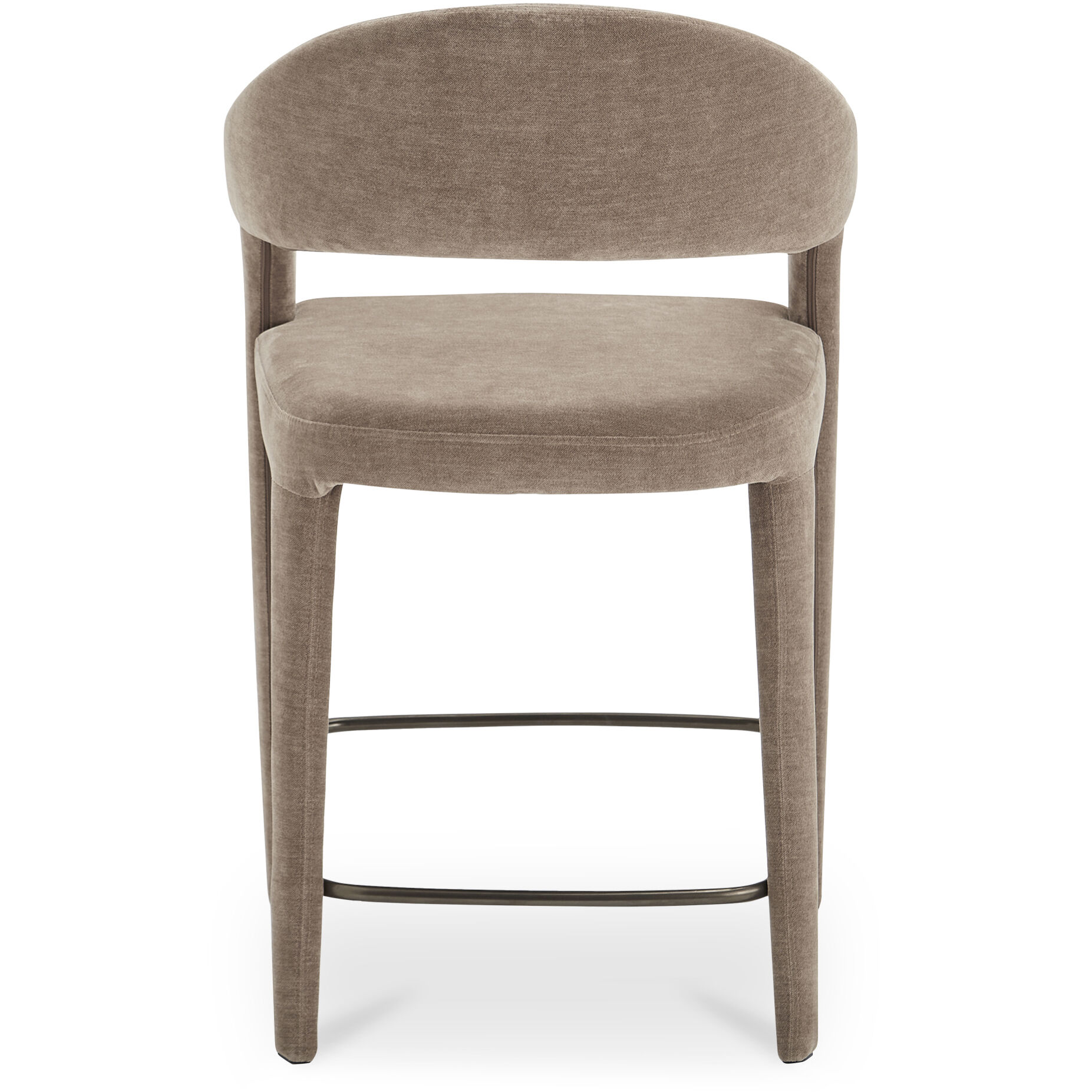 Martens 39 inch Brown Counter Stool in Light Brown